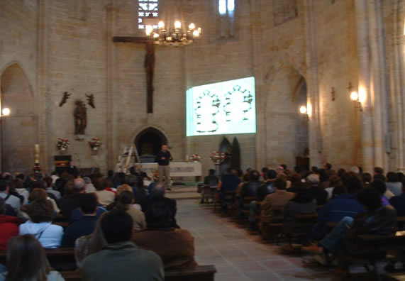 Momento de la conferencia